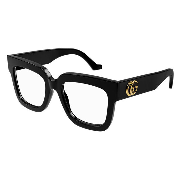 NWT Gucci GG1549O-001 BLACK-BLACK Eyeglasses - Picture 1 of 5